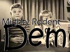 Box art for Mighty Rodent Demo