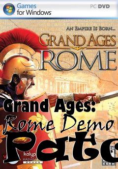 Box art for Grand Ages: Rome Demo Patch