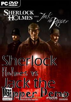 Box art for Sherlock Holmes vs Jack the Ripper Demo
