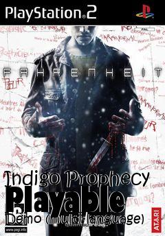 Box art for Indigo Prophecy Playable Demo (multi-language)