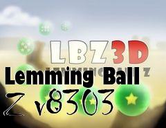 Box art for Lemming Ball Z v8303