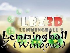 Box art for Lemmingball Z (Windows)