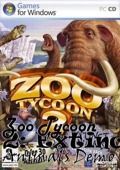 Box art for Zoo Tycoon 2: Extinct Animals Demo