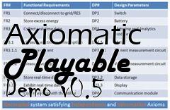 Box art for Axiomatic Playable Demo v0.5