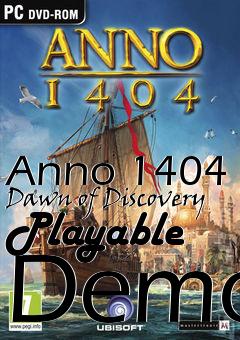 Box art for Anno 1404 Dawn of Discovery Playable Demo