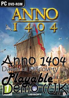 Box art for Anno 1404 Dawn of Discovery Playable Demo (UK)