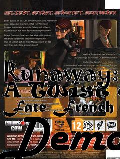 Box art for Runaway: A Twist of Fate French Demo