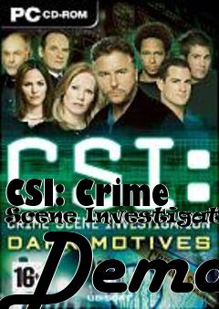 Box art for CSI: Crime Scene Investigation Demo