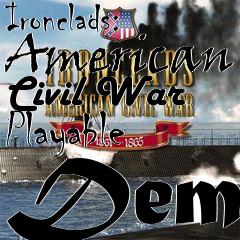 Box art for Ironclads: American Civil War Playable Demo