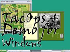 Box art for TacOps 4 Demo for Windows