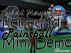 Box art for Splat Magazine Renegade Paintball Mini Demo