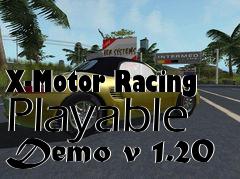 Box art for X-Motor Racing Playable Demo v 1.20