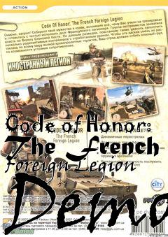 Box art for Code of Honor: The French Foreign Legion Demo