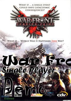 Box art for War Front Single Player Demo