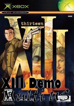 Box art for XIII Demo Multi US