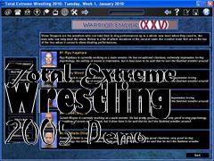 Box art for Total Extreme Wrestling 2005 Demo