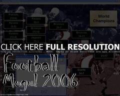 Box art for Football Mogul 2006