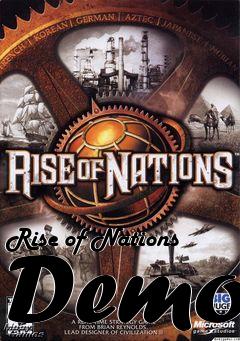Box art for Rise of Nations Demo