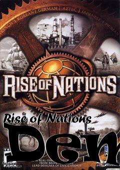 Box art for Rise of Nations Demo