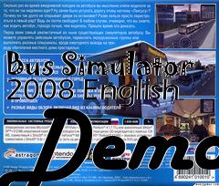 Box art for Bus Simulator 2008 English Demo