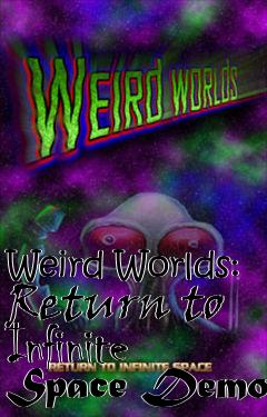Box art for Weird Worlds: Return to Infinite Space Demo