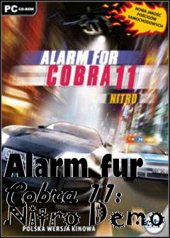 Box art for Alarm fur Cobra 11: Nitro Demo