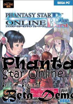 Box art for Phantasy Star Online Blue Burst Beta Demo