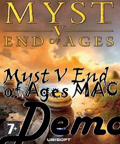Box art for Myst V End of Ages MAC Demo
