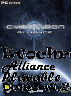 Box art for Evochron Alliance Playable Demo v1.288
