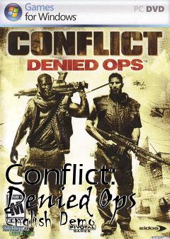 Box art for Conflict: Denied Ops English Demo