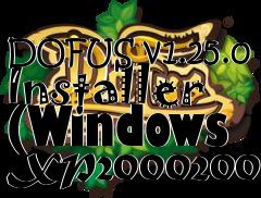 Box art for DOFUS v1.25.0 Installer (Windows XP20002003)