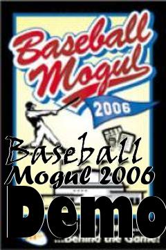 Box art for Baseball Mogul 2006 Demo