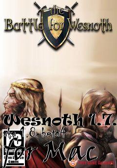 Box art for Wesnoth 1.7.11 aka 1.8-beta4 for Mac