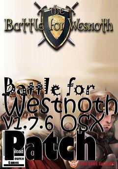 Box art for Battle for Westnoth v1.7.6 OSX Patch