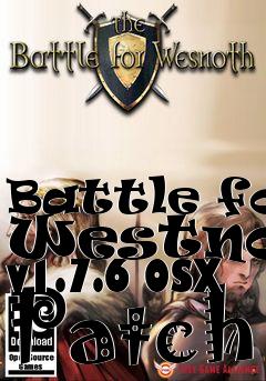 Box art for Battle for Westnoth v1.7.6 OSX Patch