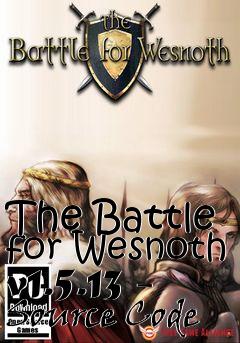 Box art for The Battle for Wesnoth v1.5.13 - Source Code