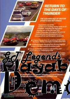Box art for GT Legends Playable Demo