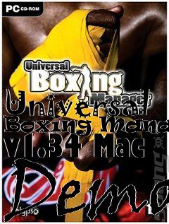 Box art for Universal Boxing Manager v1.34 Mac Demo