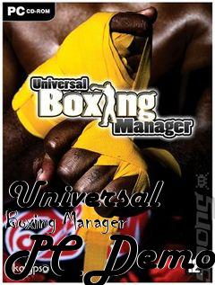 Box art for Universal Boxing Manager PC Demo