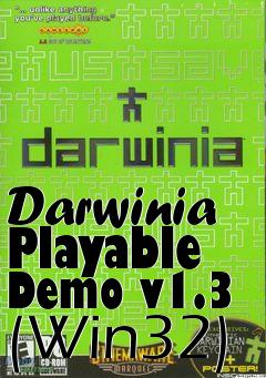 Box art for Darwinia Playable Demo v1.3 (Win32)