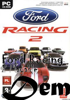 Box art for Ford Racing 2 Playable Demo