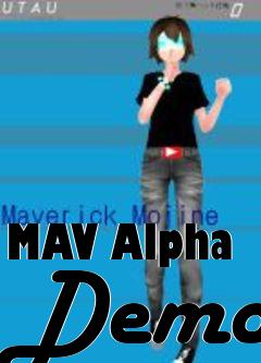 Box art for MAV Alpha Demo