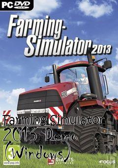 Box art for Farming Simulator 2013 Demo (Windows)