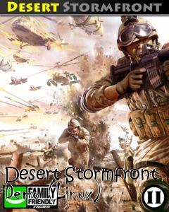 Box art for Desert Stormfront Demo (Linux)