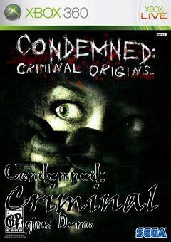 Box art for Condemned: Criminal Origins Demo