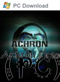 Box art for Achron Demo (PC)