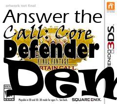 Box art for Answer the Call: Core Defender Demo