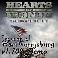 Box art for Scourge of War: Gettysburg v1.102 Demo