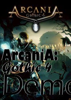 Box art for ArcaniA: Gothic 4 Demo