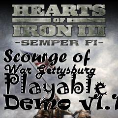 Box art for Scourge of War Gettysburg Playable Demo v1.10